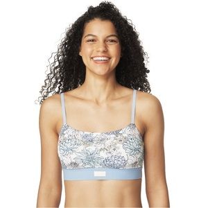 Kindly Yours Women's Adjustable Strap Bralette 3XL Floral